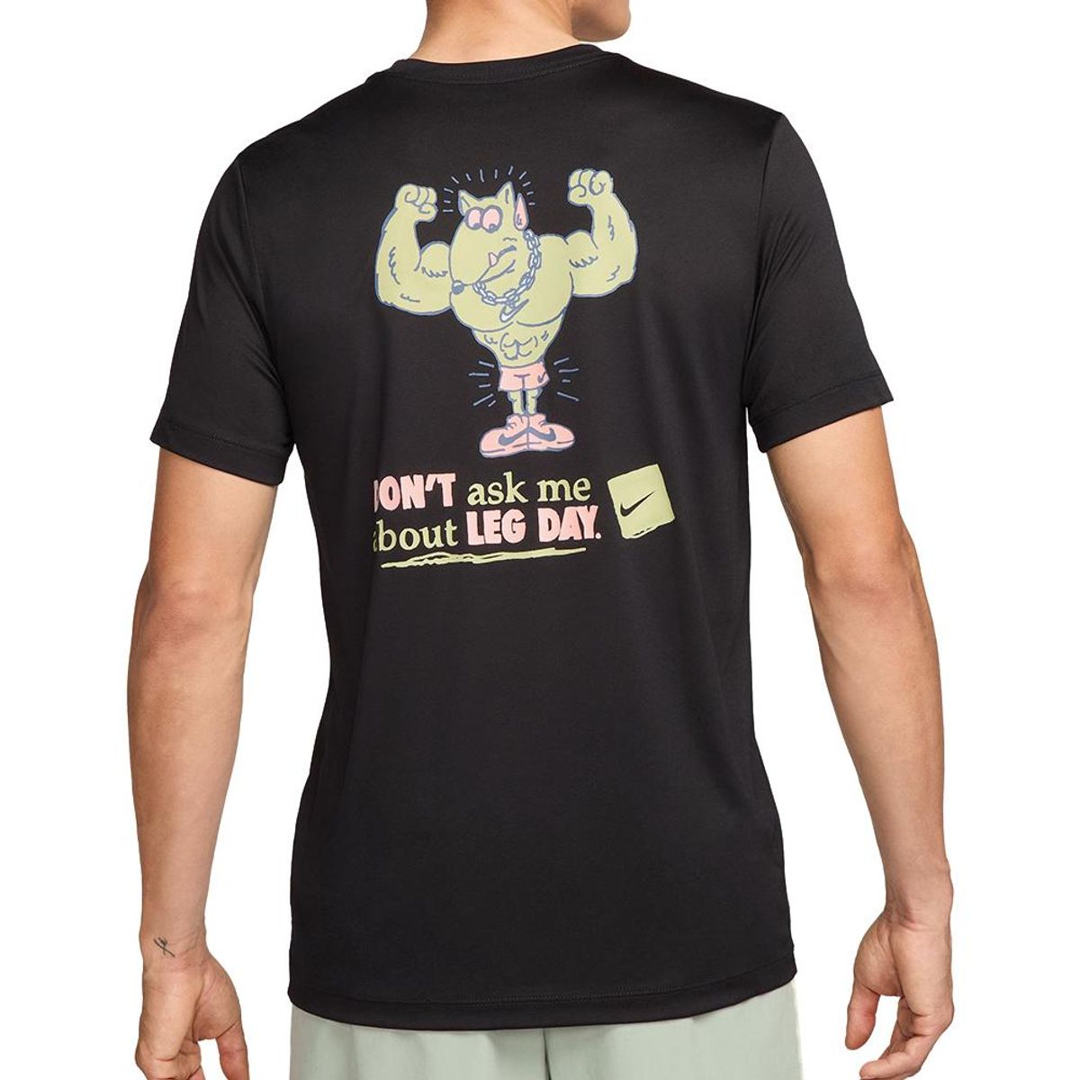 NIKE - Camiseta Nike M Df Tee Rlgd Iykyk 2-Negro