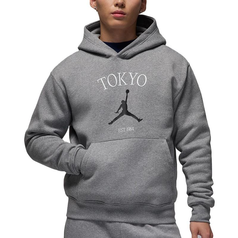 NIKE - Hoodie Nike M J Tokyo City Hbr Po Hdy-Gris
