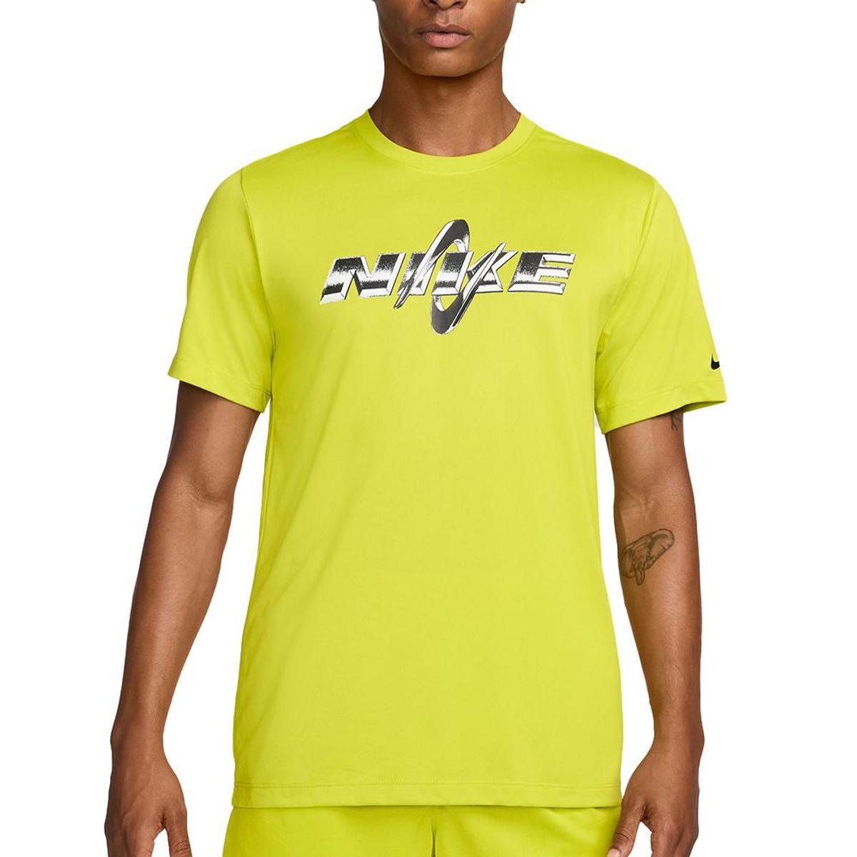 NIKE - Camiseta Nike M Df Tee Rlgd Gfx-Verde