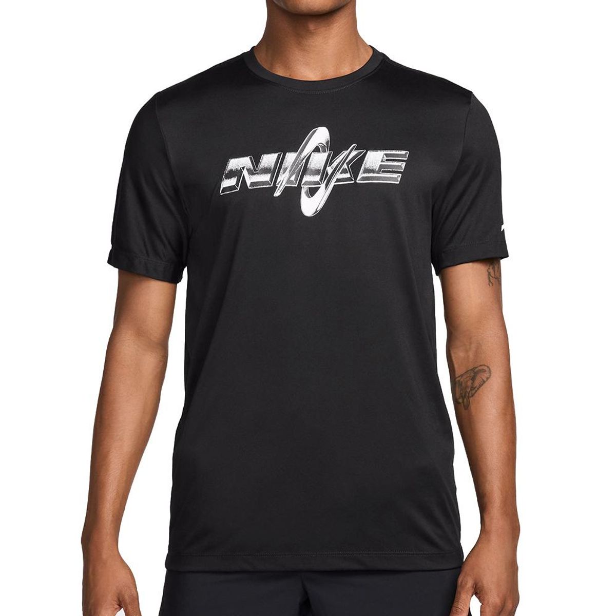 NIKE - Camiseta Nike M Df Tee Rlgd Gfx-Negro