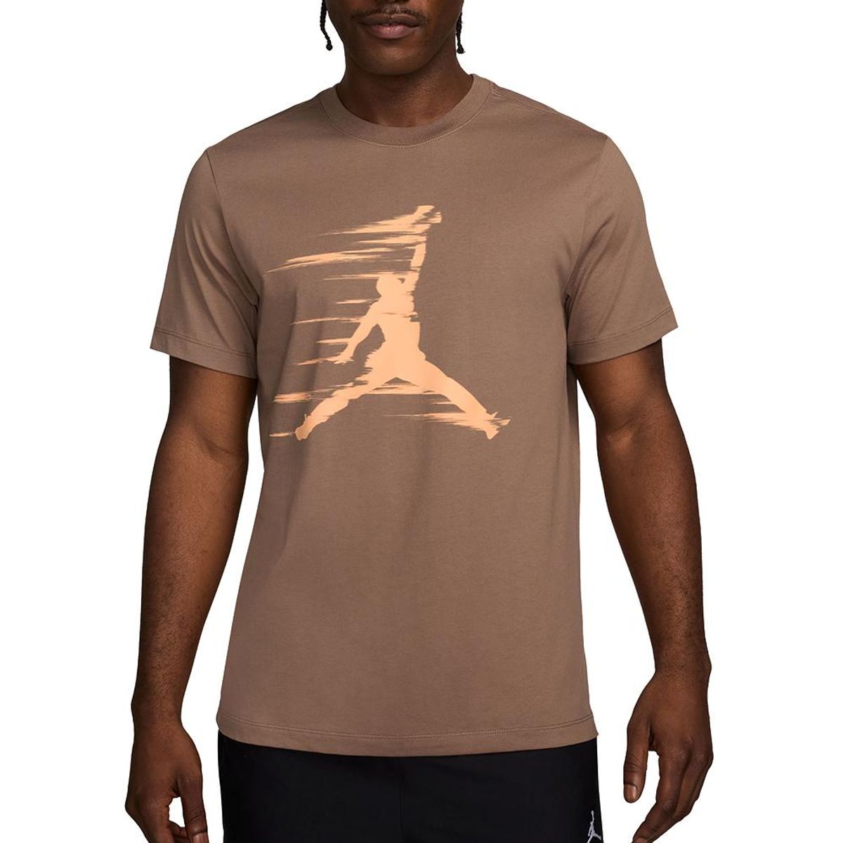 NIKE - Camiseta Nike Jordan Jumpman-Café