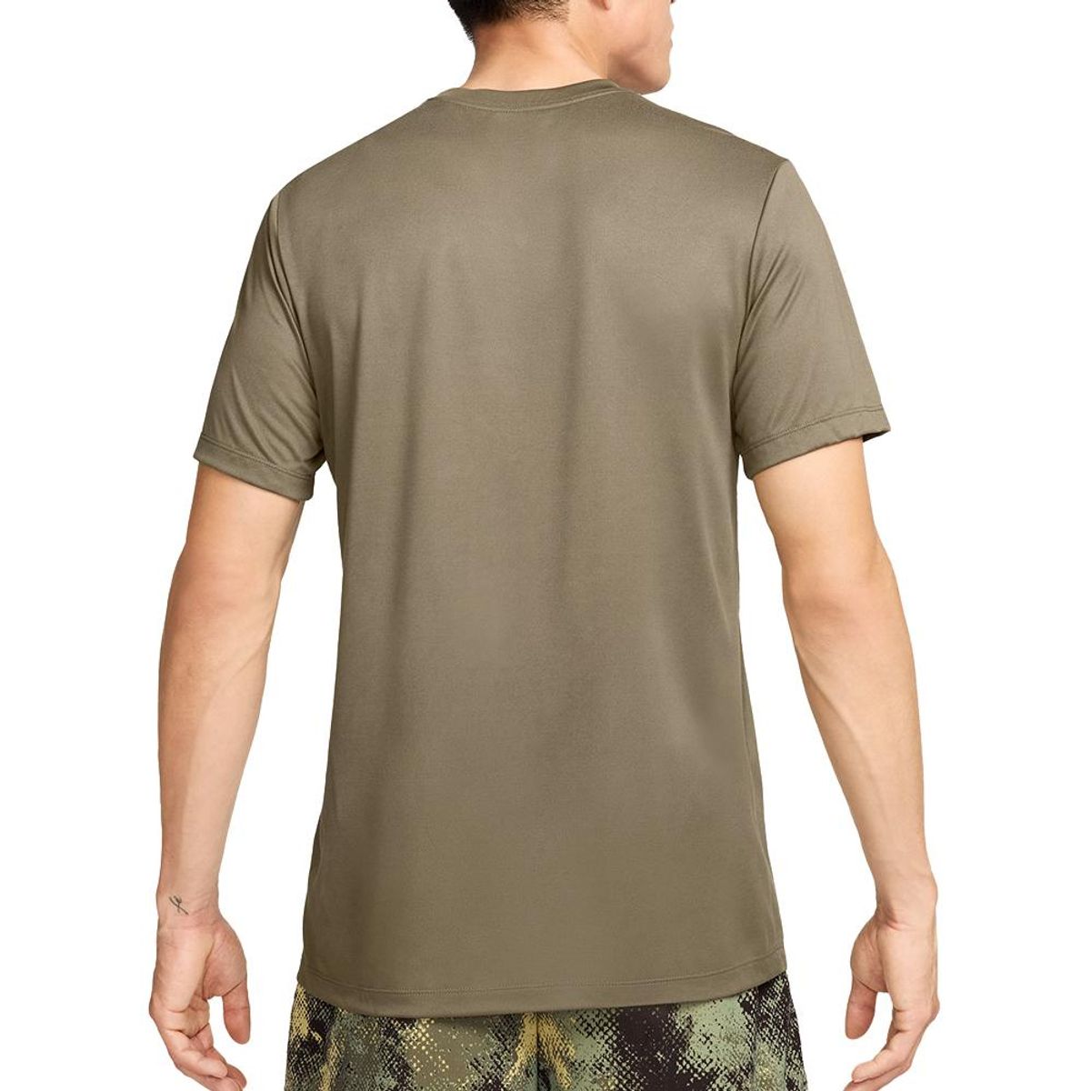 NIKE - Camiseta Nike M Df Tee Rlgd Camo-Verde