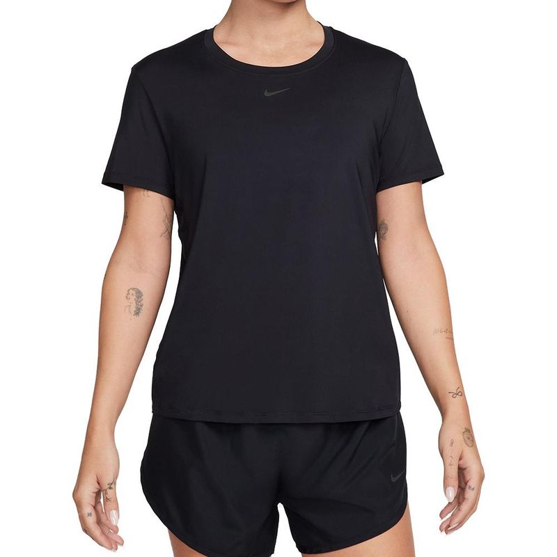 NIKE - Camiseta Nike Uno Clásico Mujer-Negro