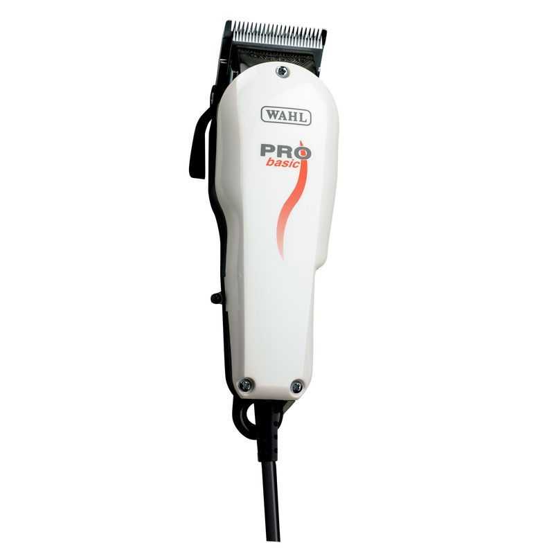 WAHL - Cortadora De Pelo Wahl Profesional Pro Basic Blanca Con Cable