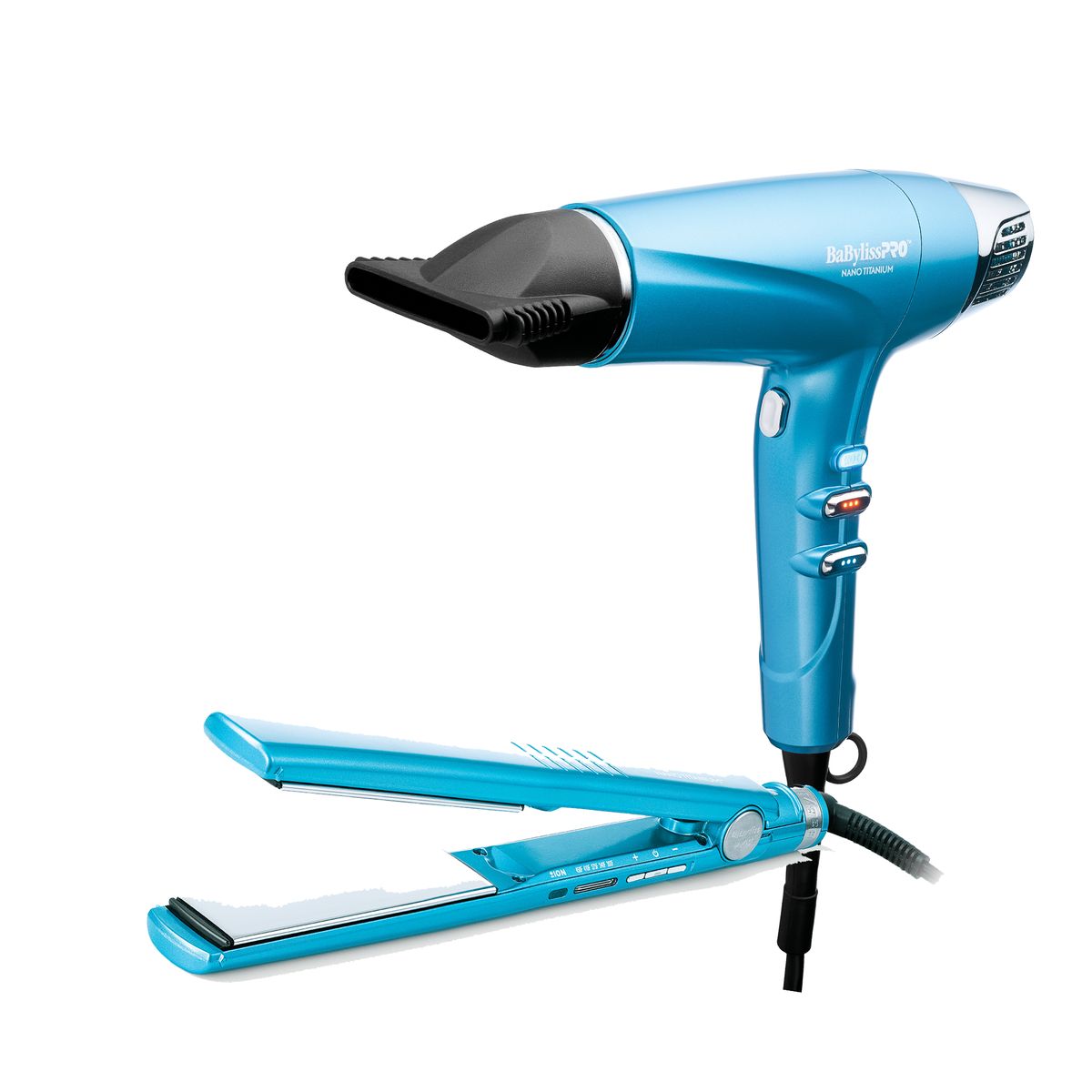 BABYLISS - Combo Secador Dual Ionic + Plancha Dual Ionic Babyliss Pro