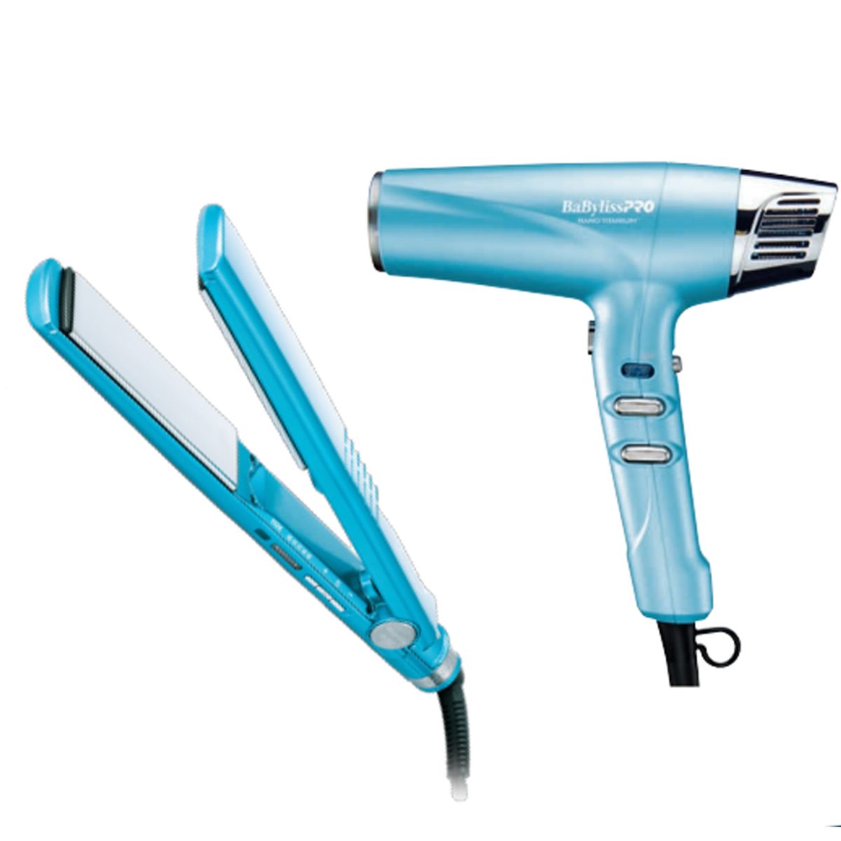 BABYLISS - Combo Secador Dual Ionic + Plancha Dual Ionic Babyliss Pro