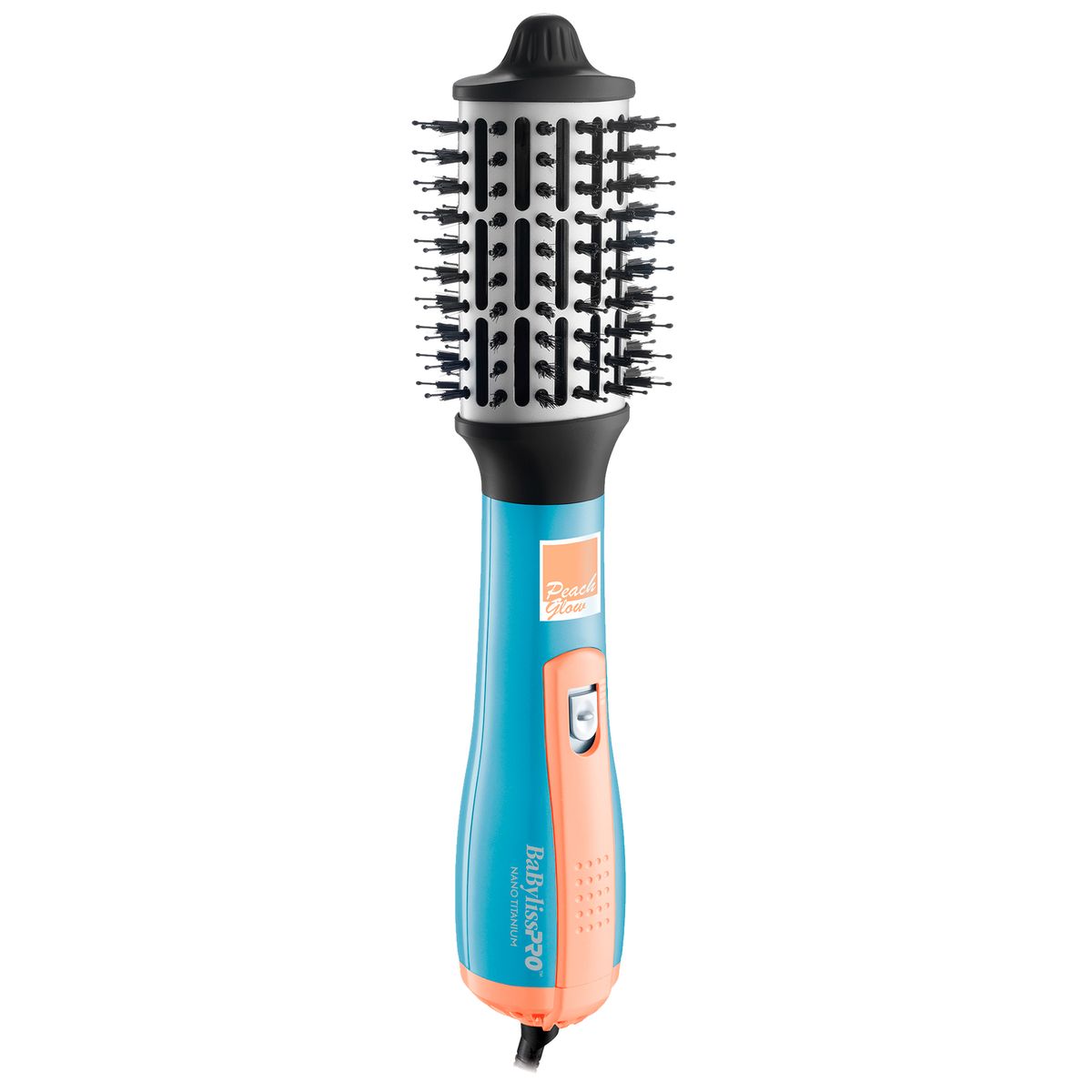 BABYLISS - Cepillo Moldeador Babyliss Hot Air Brush 2.5"  Peach Glow Blue