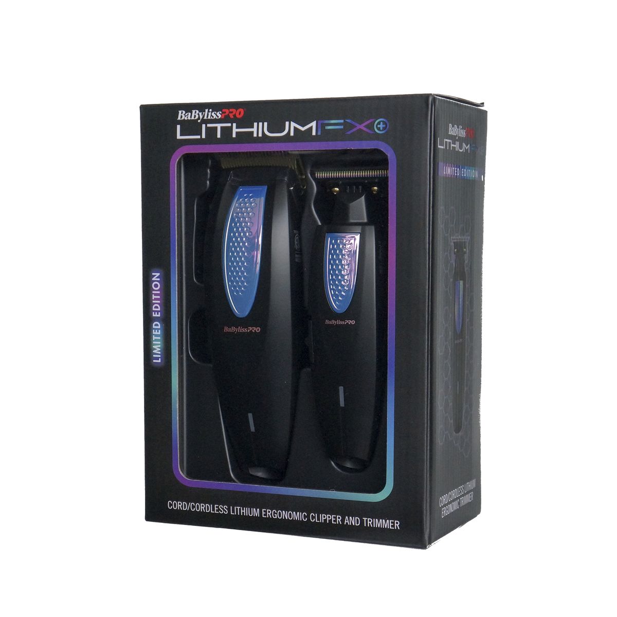 BABYLISS - Combo Lithiumfx Rainbow Cortadora Y Patillera