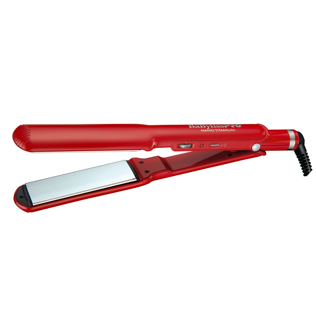 BABYLISS - Plancha Profesional Babyliss Nano Titanium Roja 1 ½"