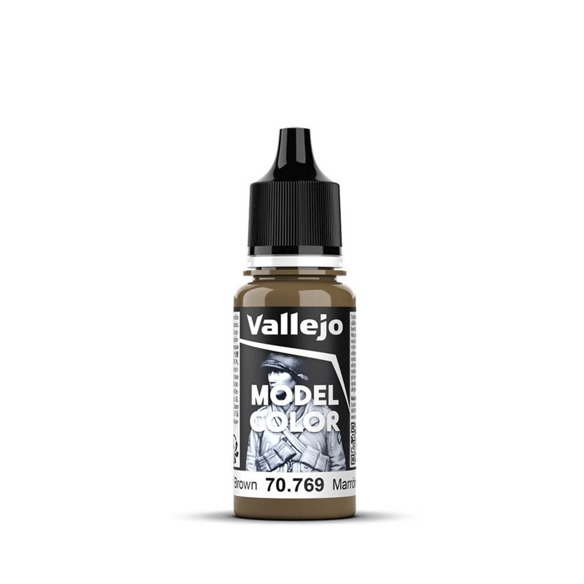 GENERICO - Acrilico Color Marron Mostaza Modelcolor 769-18ml Vallejo