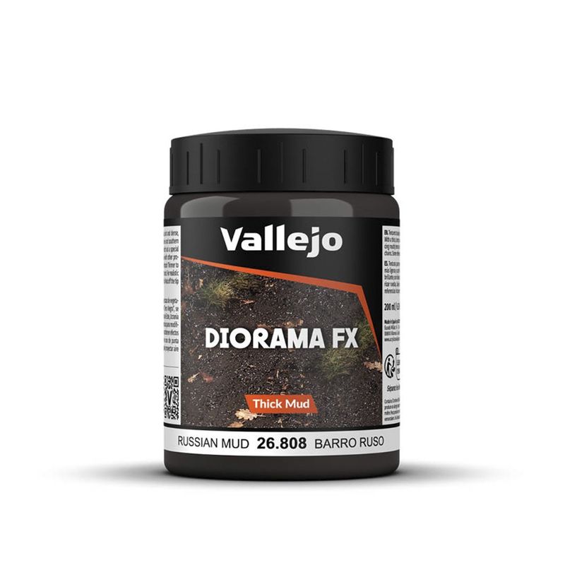GENERICO - Acrilico Efecto Barro Ruso Denso Diorama FX 808-200ml