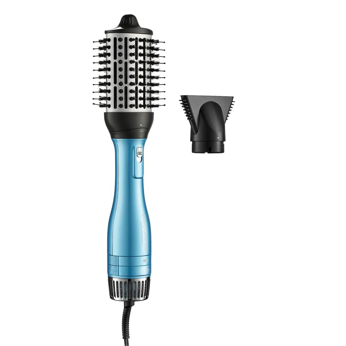 BABYLISS - Cepillo Secador 2 En 1 Babyliss Hot Air Brush Azul 2,75"