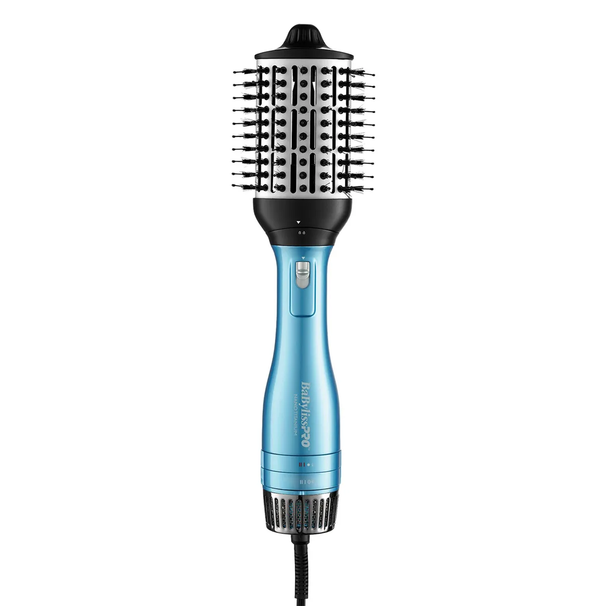 BABYLISS - Cepillo Secador 2 En 1 Babyliss Hot Air Brush Azul 2,75"