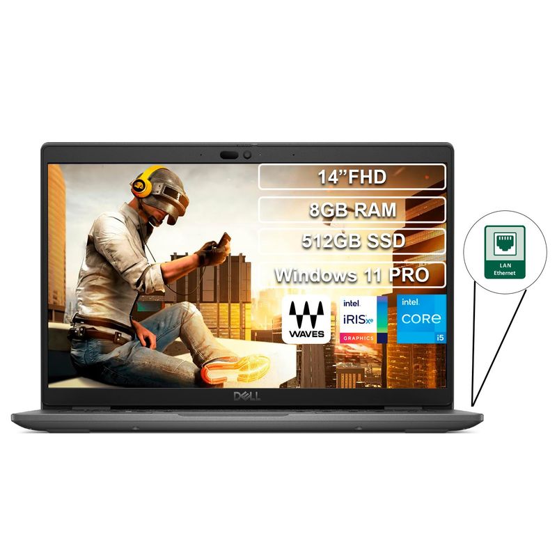DELL - Portátil Dell Latitude 3440 Core i5 1235U 8GB 512GB FHD 14 Win 11