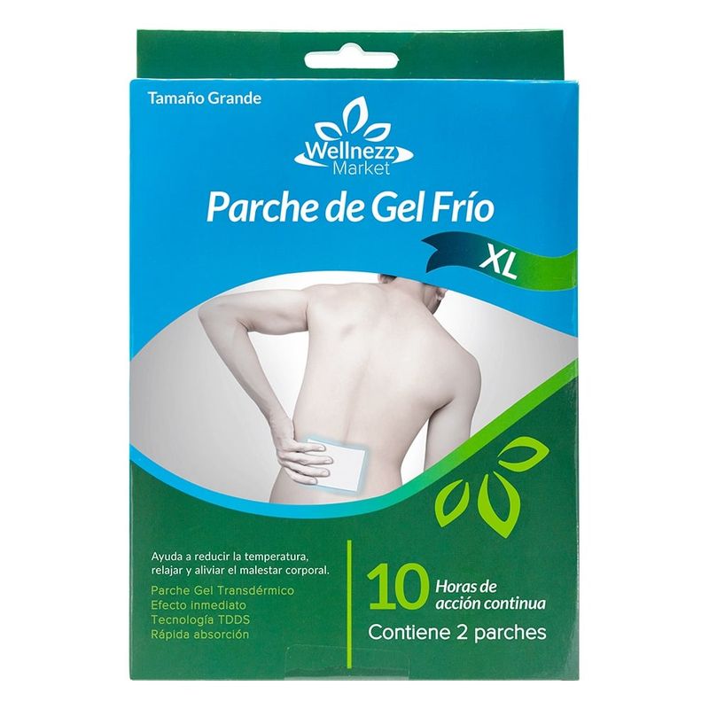 GENERICO - Parche Wellnezz Market Gel Frio Xl X 2 Und