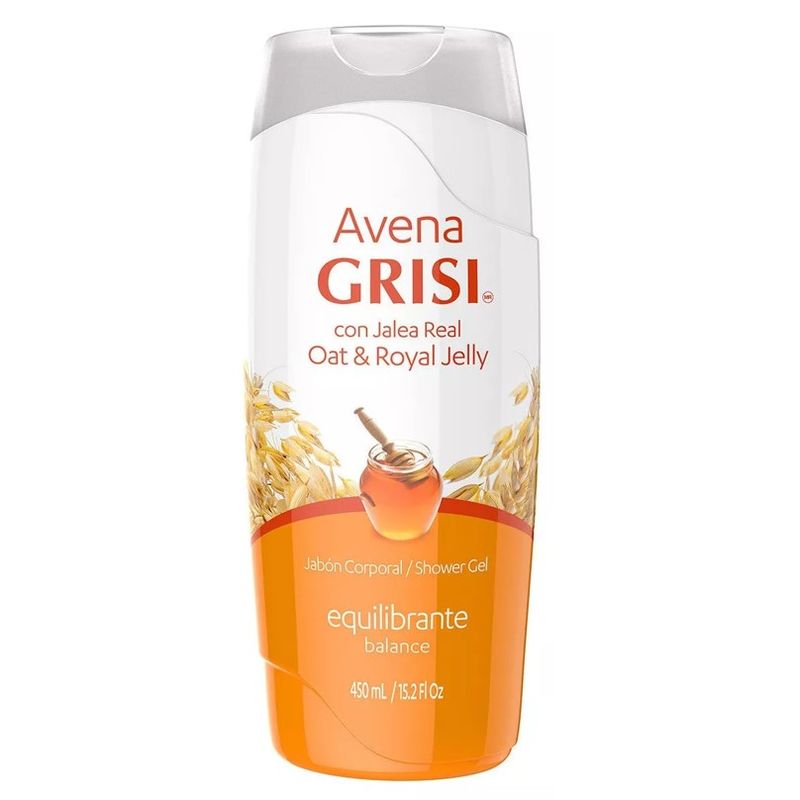GENERICO - Jabón Liquido Corporal Equilibrante de Avena 450ml - Grisi
