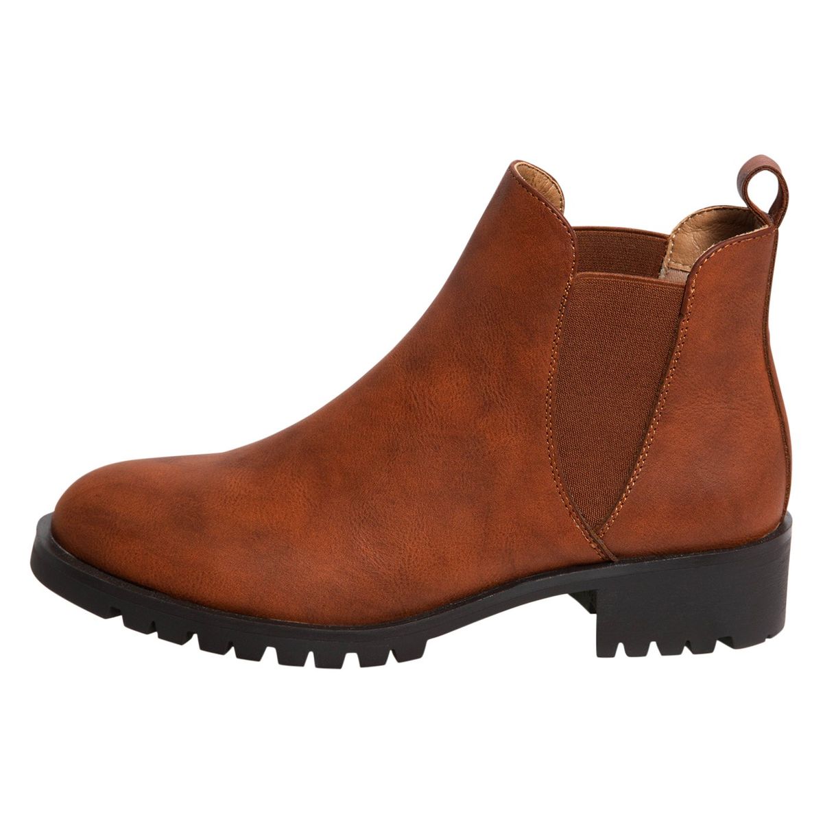 COMFORT PLUS - Botines Royal Chelsea Para Mujer Comfort Plus Payless Cogñac