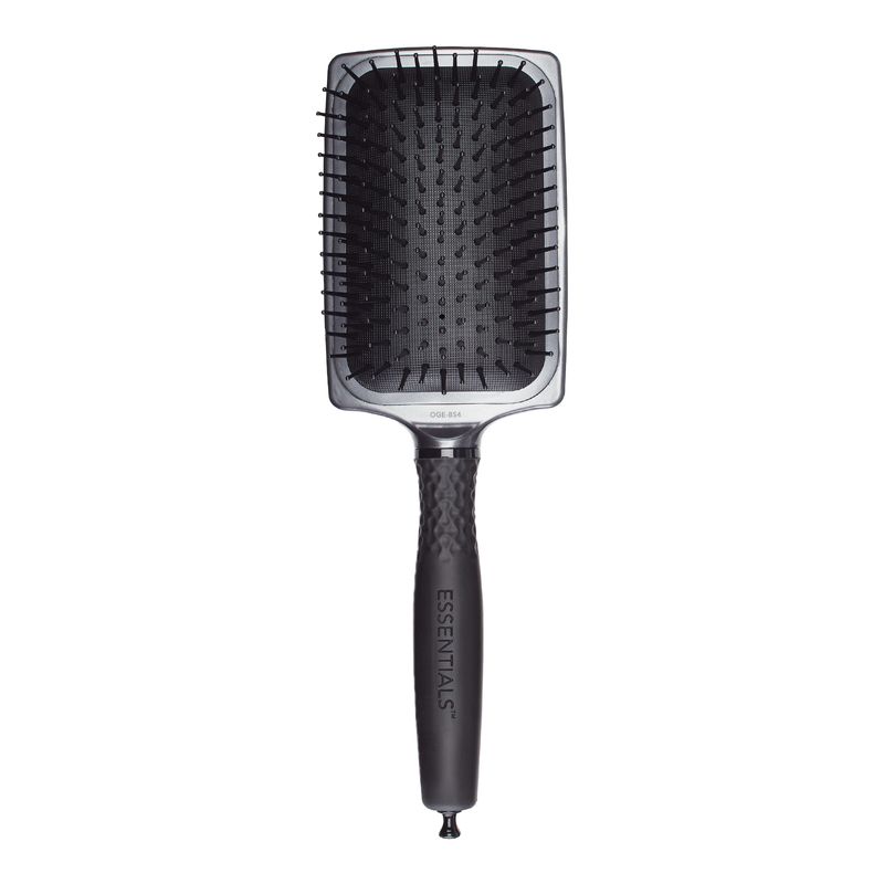 OLIVIA GARDEN - Cepillo Essentials Large Paddle Redondo Olivia Garden Negro