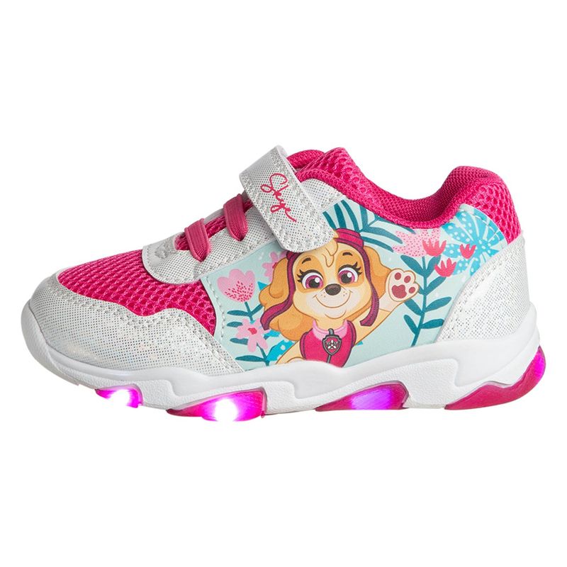 NICKELODEON - Zapatos Deportivos Con Diseño De Paw Patrol Para Niña Pequeña Nickelodeon Payless Blanco