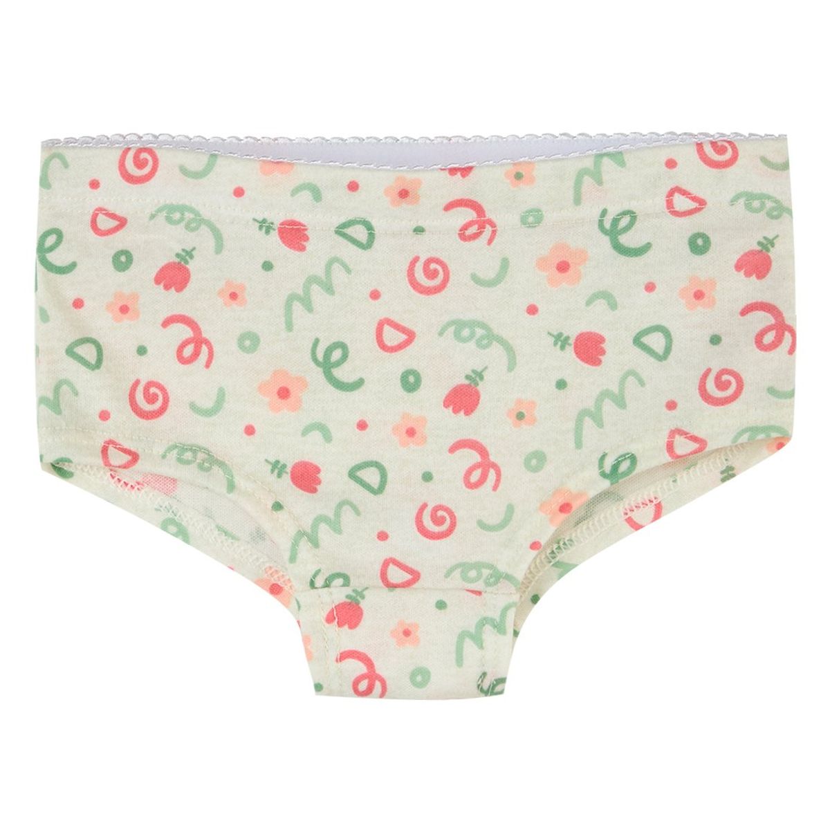 SANTANA - Panty Niña Estampado Rosa Frances