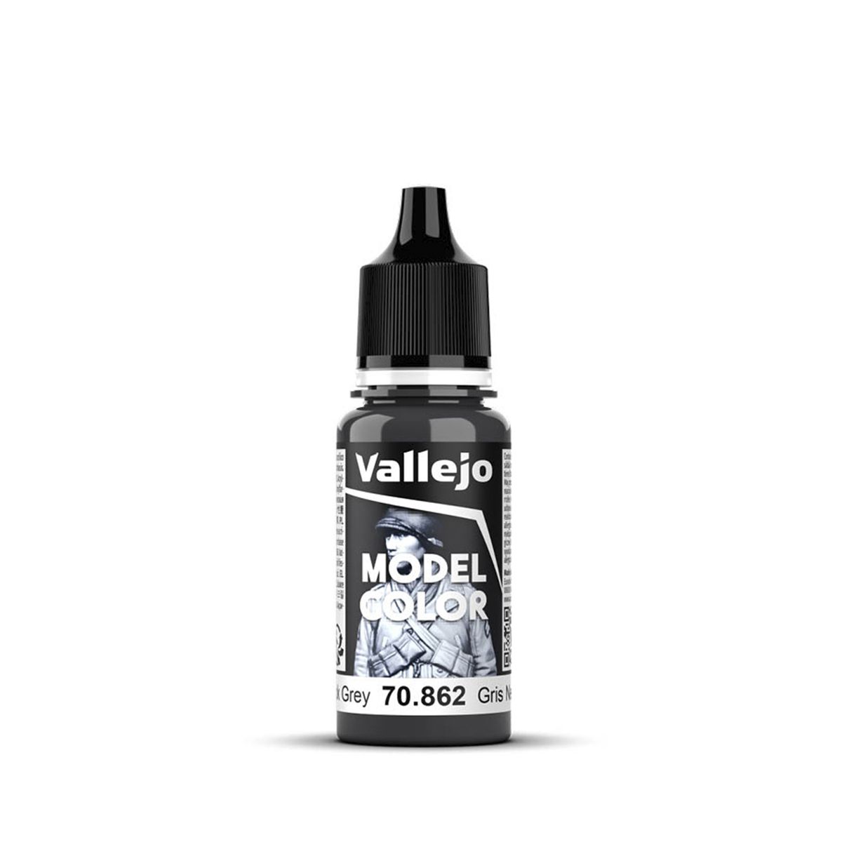 GENERICO - Acrilico Color Gris Negro Modelcolor 862-18ml Vallejo