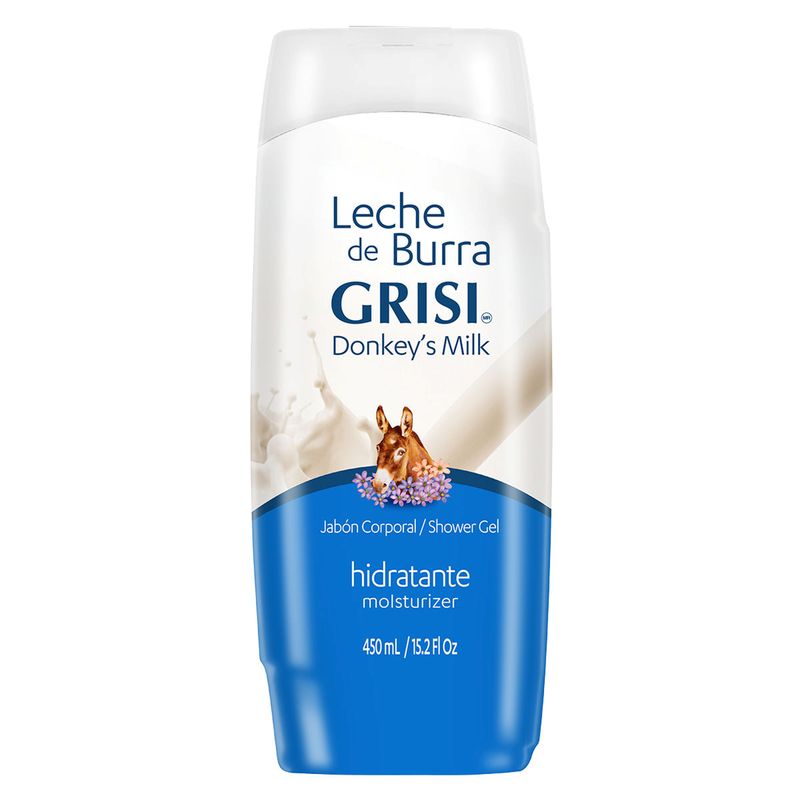 GENERICO - Jabón Liquido Corporal Hidratante Leche de Burra 450ml - Grisi
