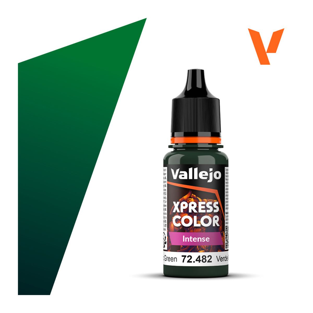 GENERICO - Acrilico Verde Monástico Xpress Color Intense 482-18ml
