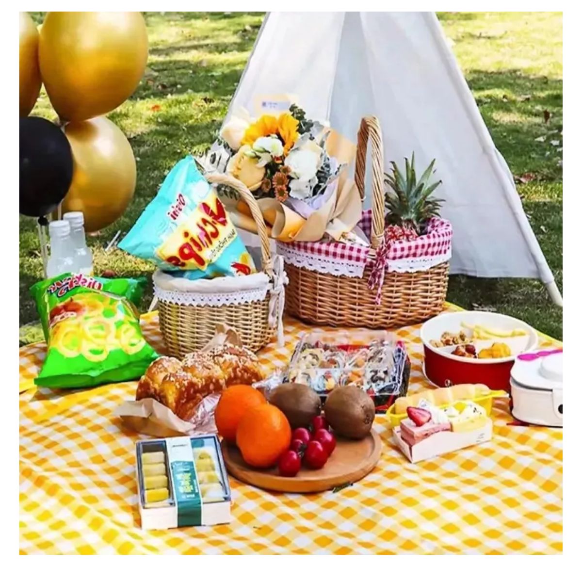 AFM - Alfombra Manta Picnic Resistente Tapete De Playa Impermeable