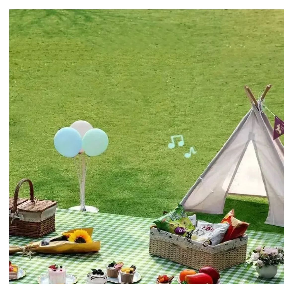 AFM - Alfombra Manta Picnic Resistente Tapete De Playa Impermeable