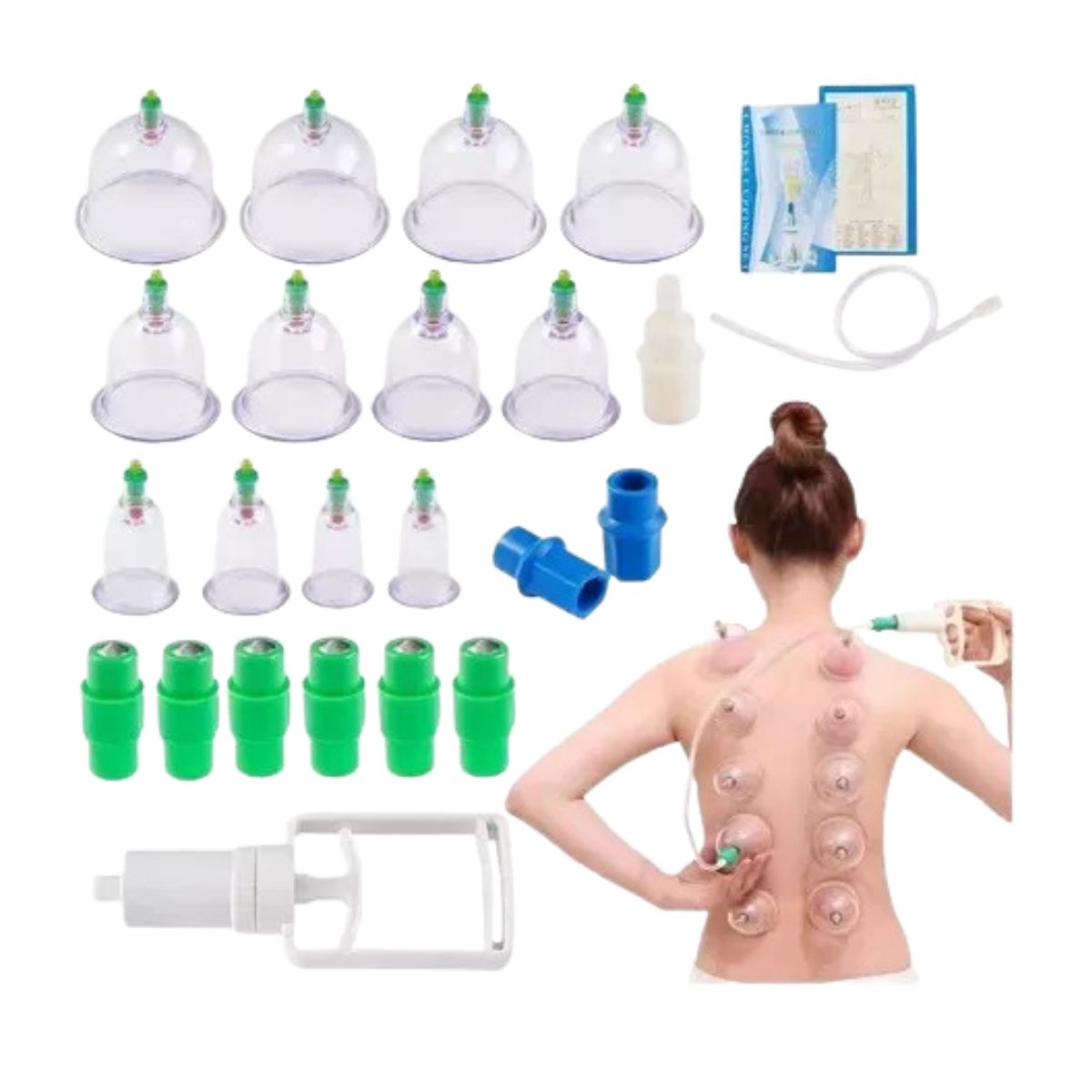 AFM - Set Ventosas Vacumterapia X 12