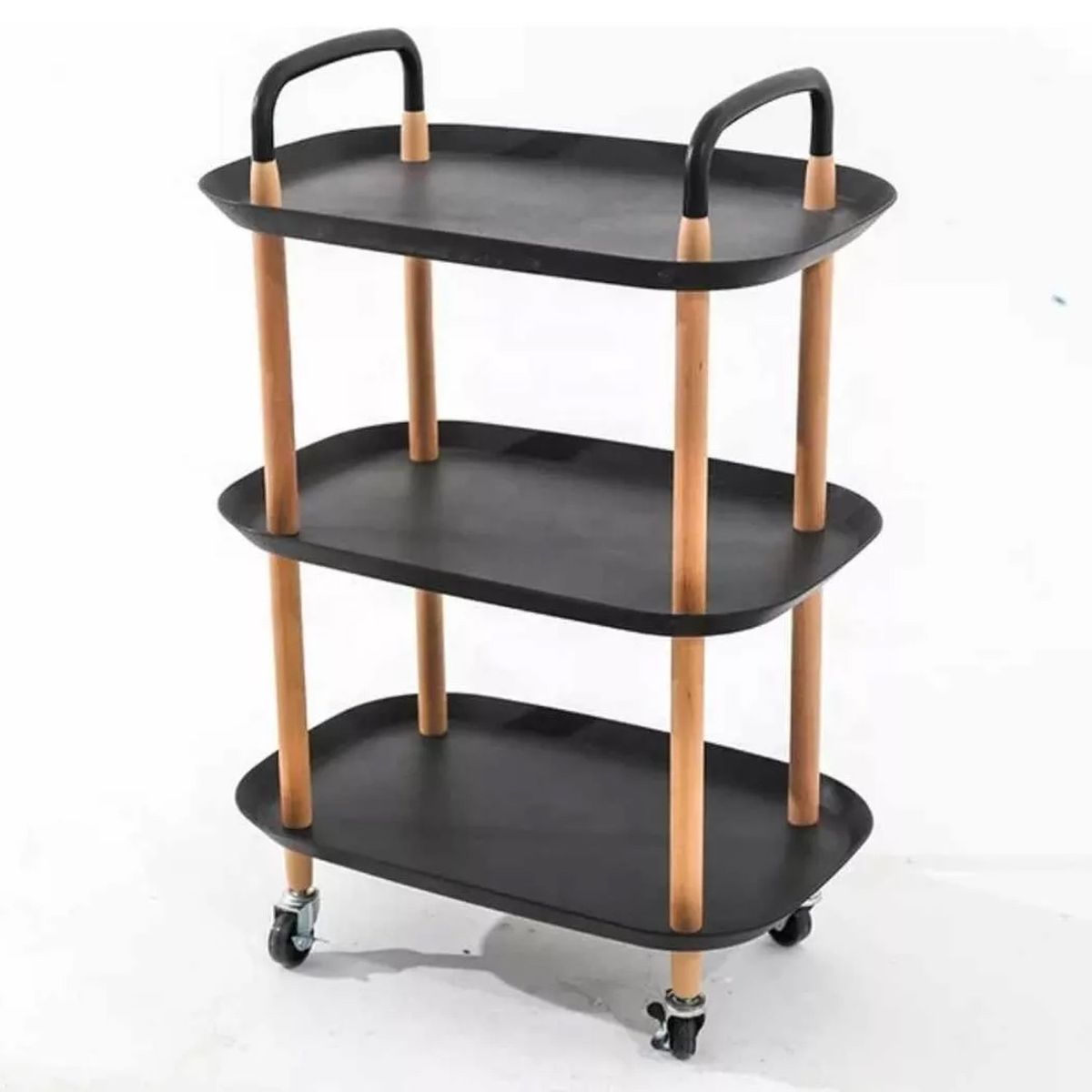 ONE PIXEL - Organizador Mesa Auxiliar Con Ruedas Elegante Multiusos