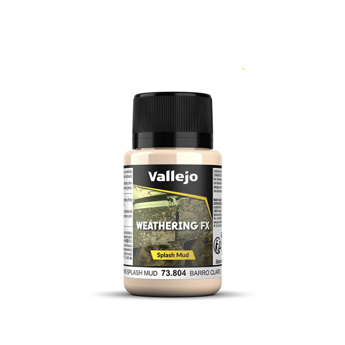 GENERICO - Acrilico Efecto Salpicaduras Barro Claro Weathering 804-40ml