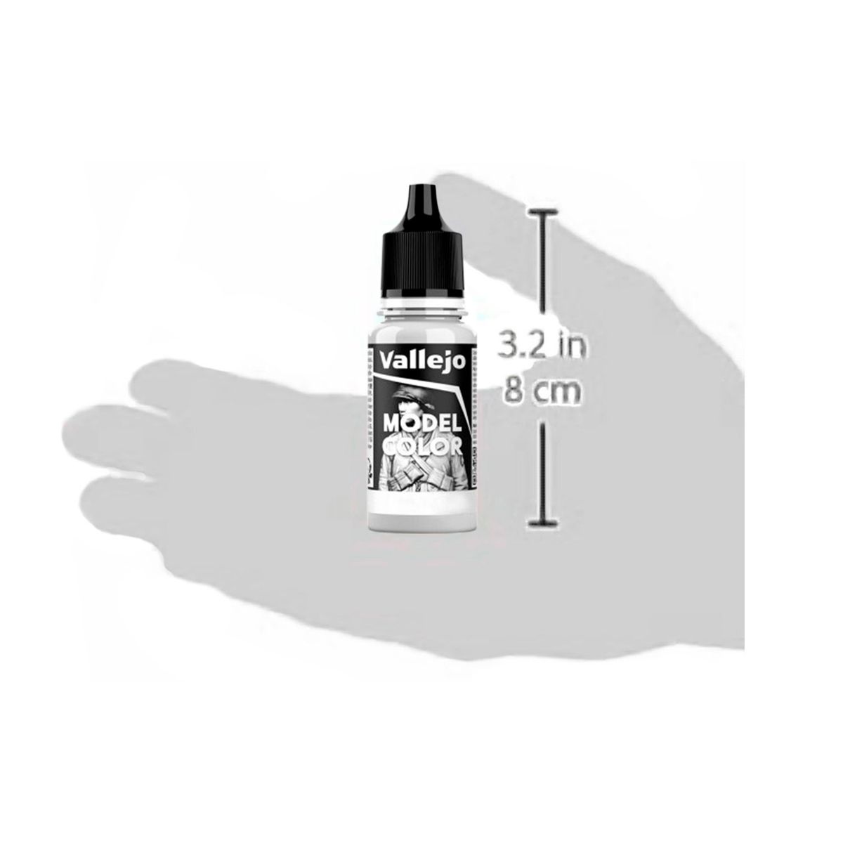 GENERICO - Acrilico Color Gris Oscuro Modelcolor 994-18ml Vallejo