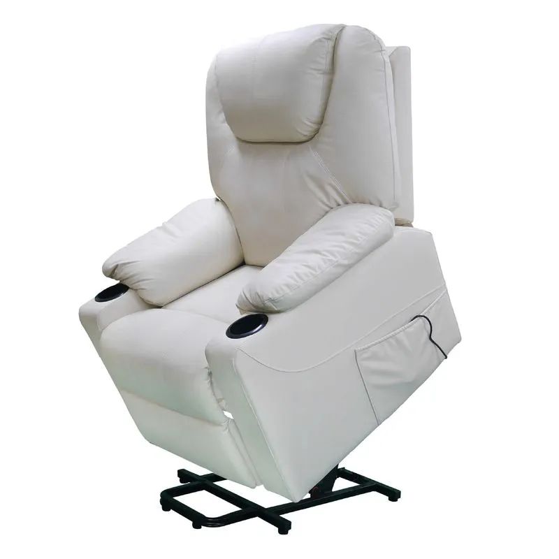 TV NOVEDADES - Sillón Elevador Masajeador Reclinable Stand Up Couch Royal Beige