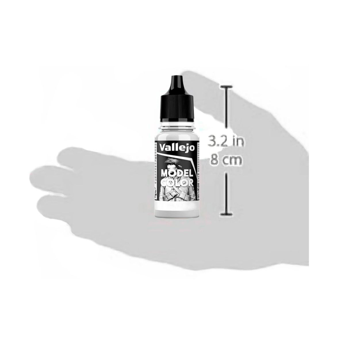 GENERICO - Acrilico Color Verde Azul Palido Modelcolor 972-18ml Vallejo