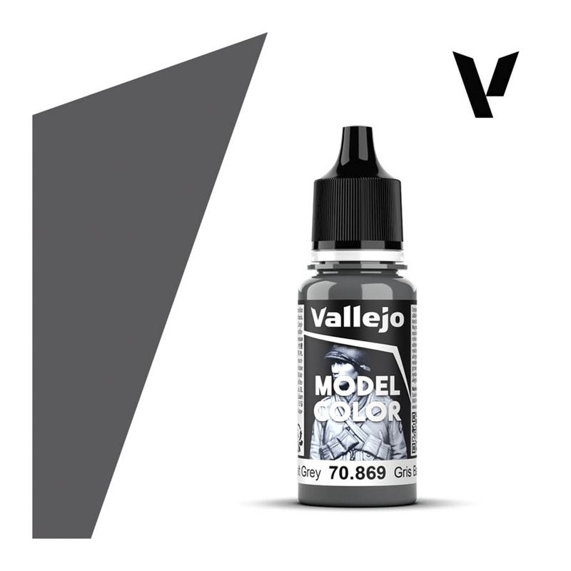 GENERICO - Acrilico Color Gris Basalto Modelcolor 869-18ml Vallejo