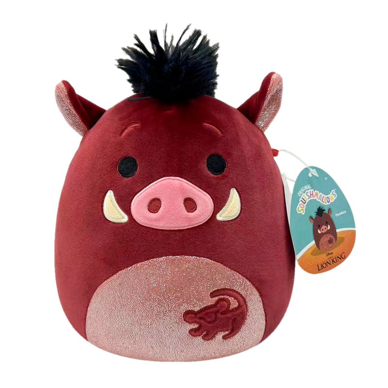 DISNEY - Peluche Disney De Pelicula Mufasa Squishmallows Pumbaa 20 Cm