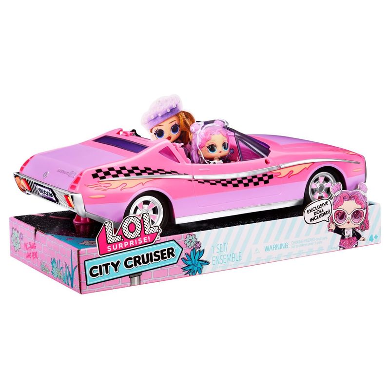 Set LOL Surprise Carro City Cruiser con Muñeca Exclusiva LOL