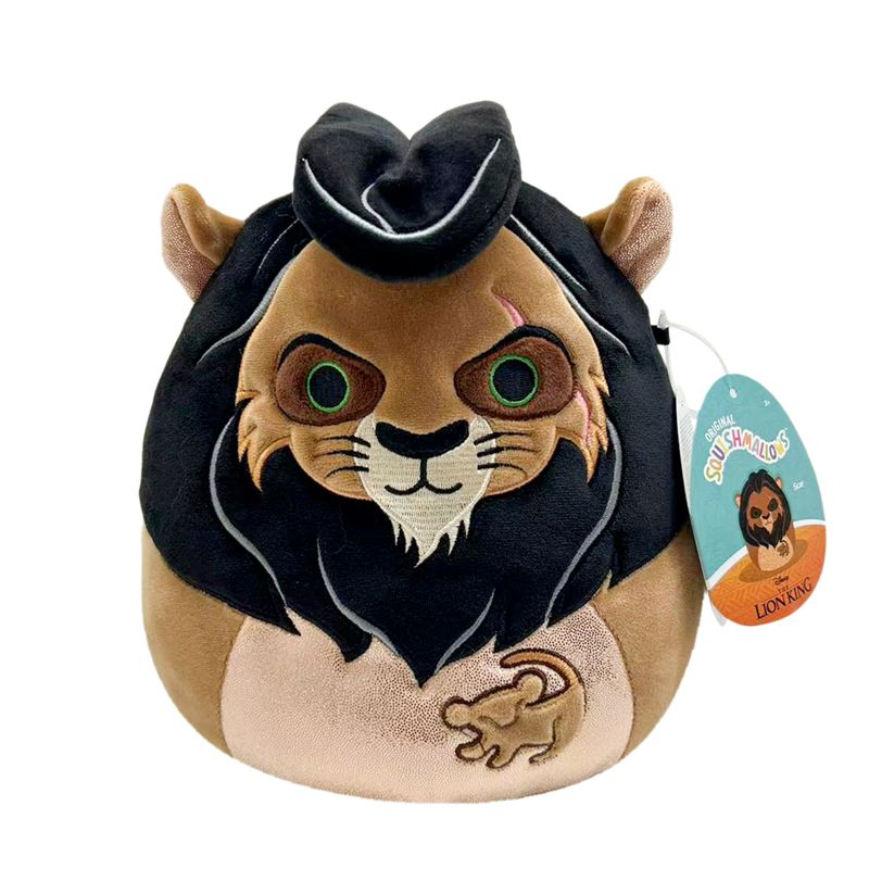 DISNEY - Peluche Disney De Pelicula Mufasa Squishmallows Scar 20 Cm