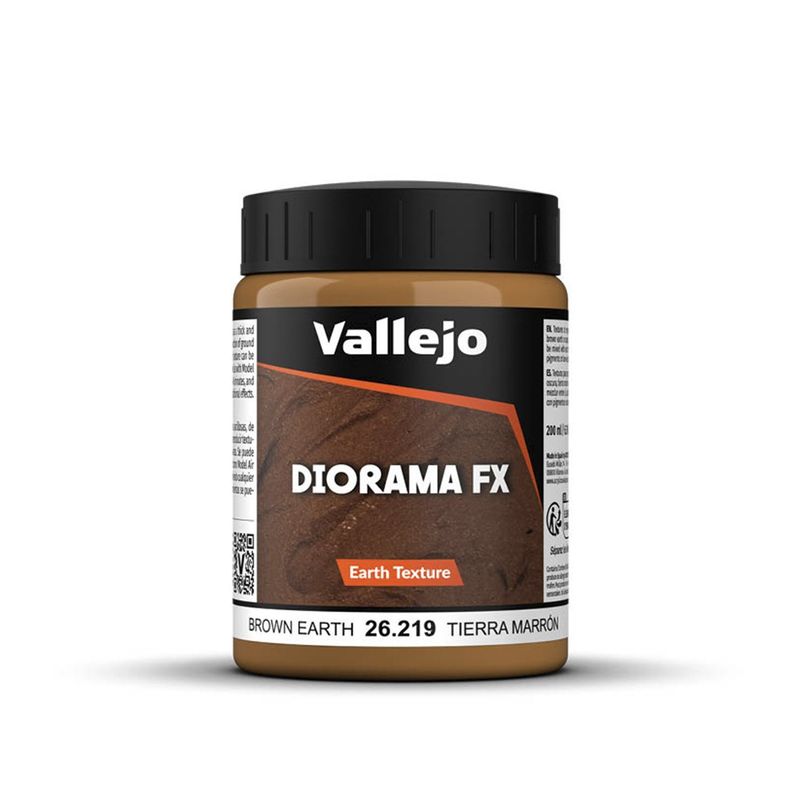 GENERICO - Diorama FX 200ml 26219 Tierra Marrón Acrilico Vallejo