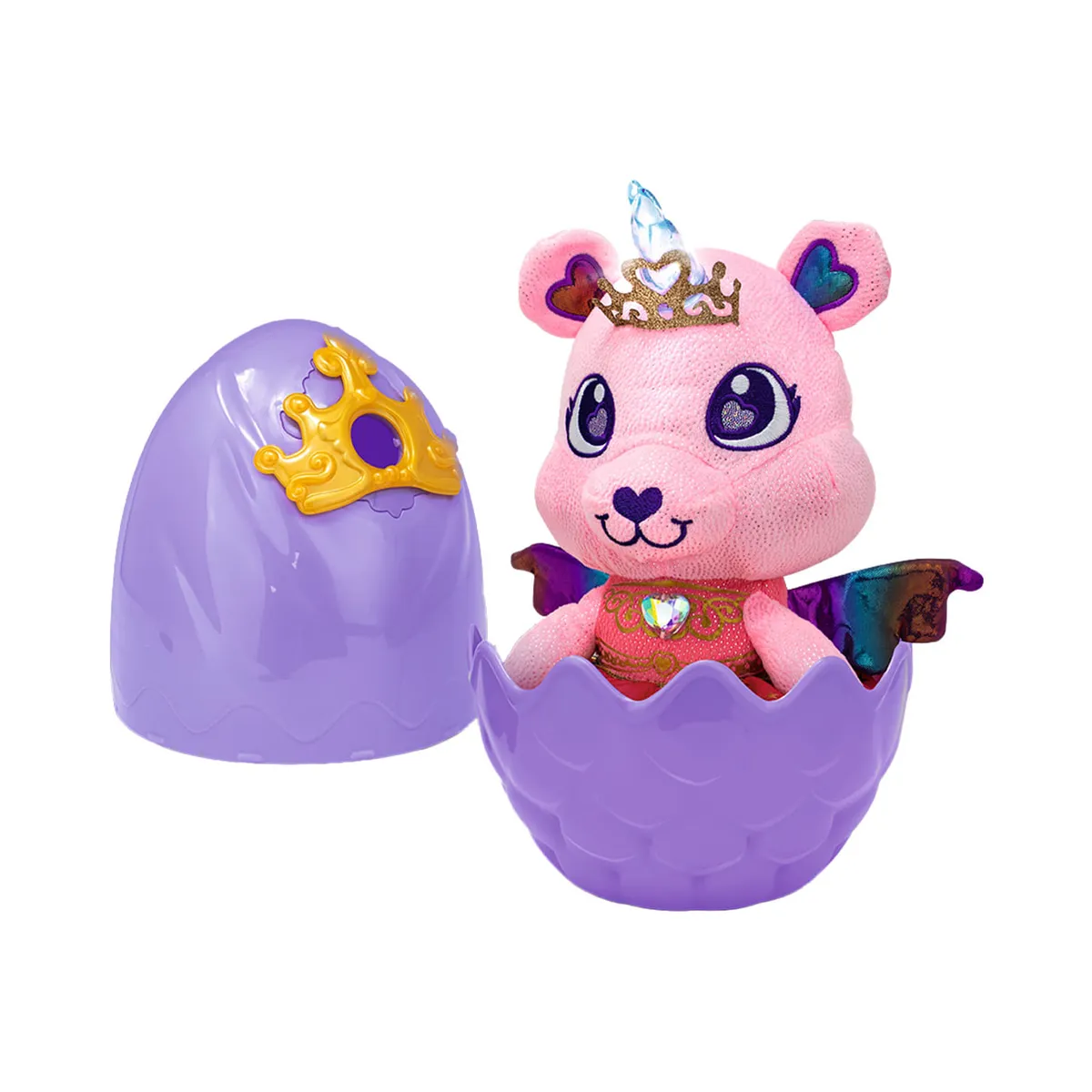 TOYLOGIC - Huevo Sorpresa Winged Buddies Royal Sparkly - ¡Descubre la Magia Brillante