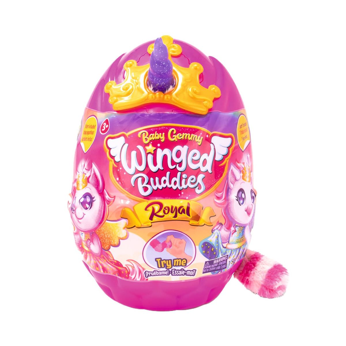 TOYLOGIC - Huevo Sorpresa Winged Buddies Royal Unicorns - ¡Descubre la Magia