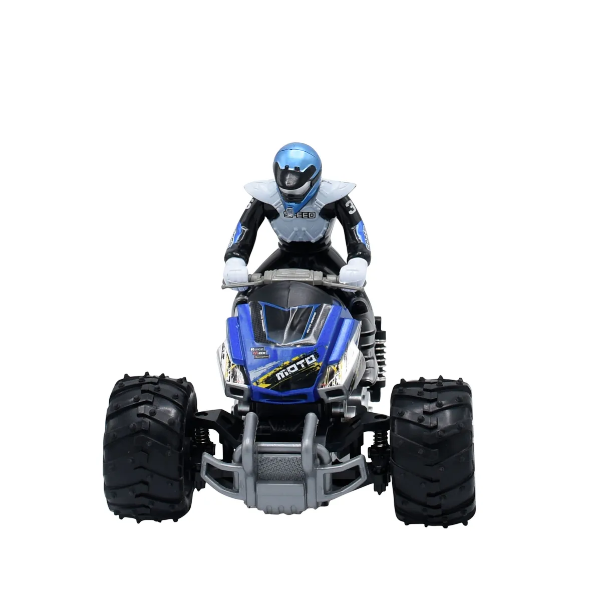 TOYLOGIC - Moto Control Remoto Cross Country con Control Tipo Timón Toy Logic