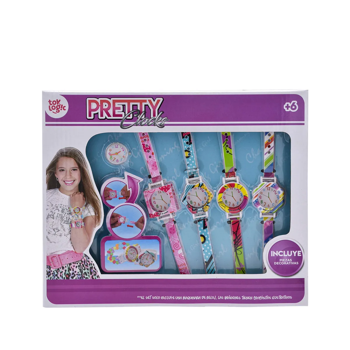 TOYLOGIC - Set Fashion Relojes y Manillas Toy Logic