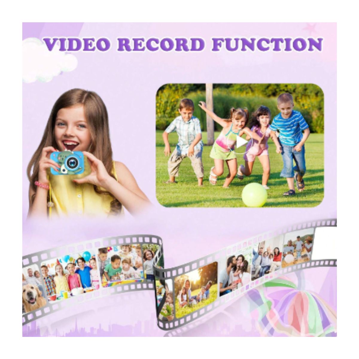 GENERICO - Cámara digital unicornio bebé NM-02