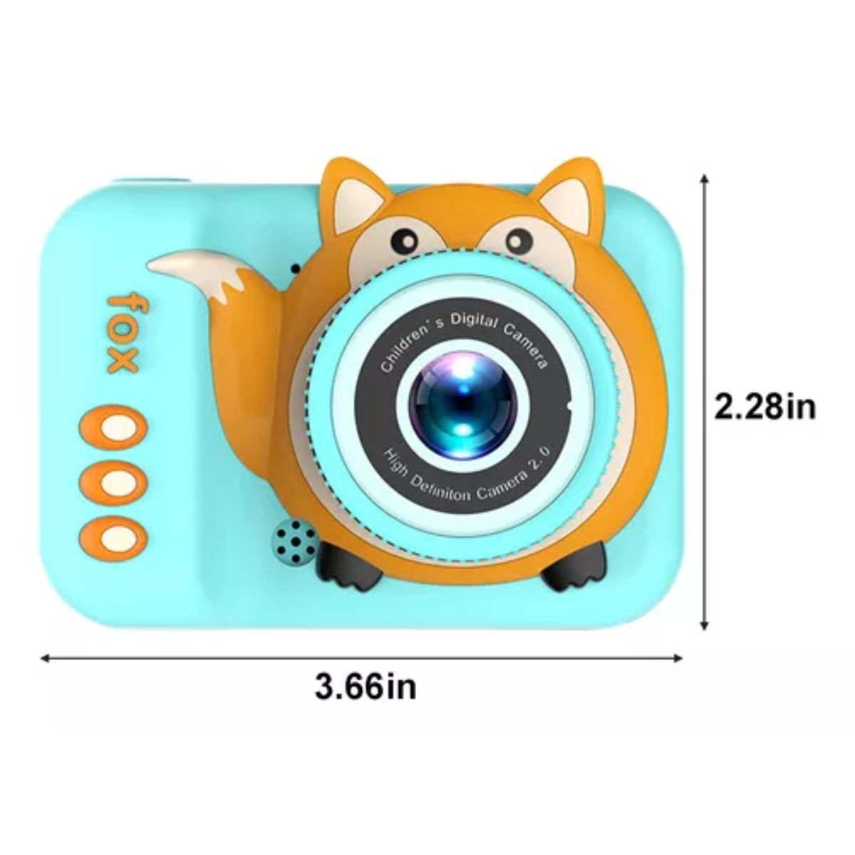 GENERICO - Cámara digital infantil zorro Q3