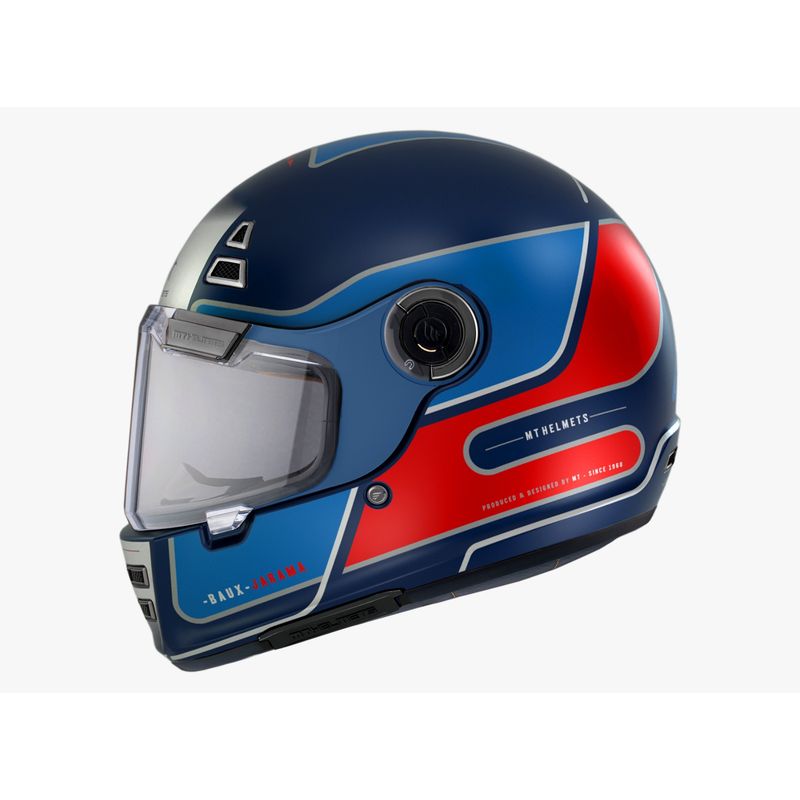 MT HELMETS - CASCO MT JARAMA CERTIFICADO ECE2206 BAUX AZUL MATE TALLA XL
