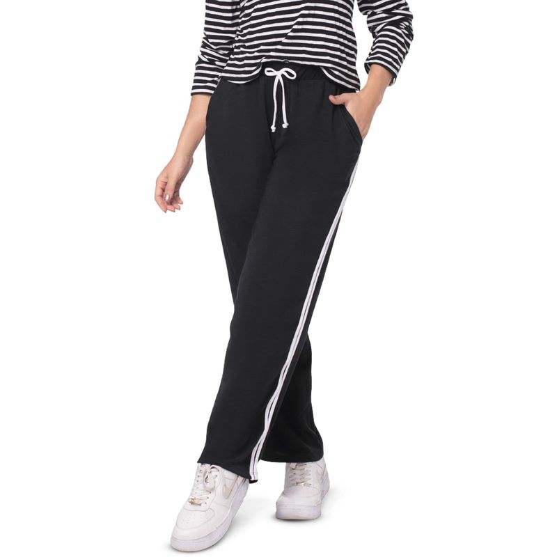 FORMAS INTIMAS - Pantalón Mujer Negro Fi 3013