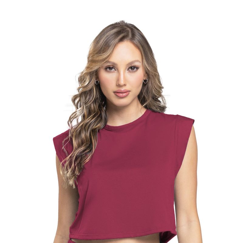 FORMAS INTIMAS - Camiseta Mujer Rojo Fi 100893