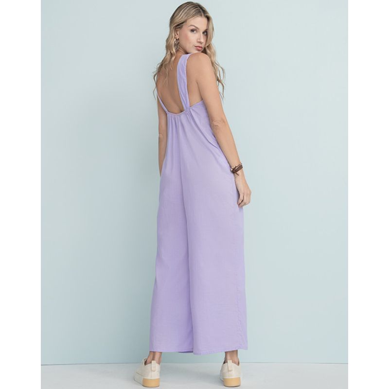 RUTTA - Enterizo Largo Mujer Lila Rutta 6395